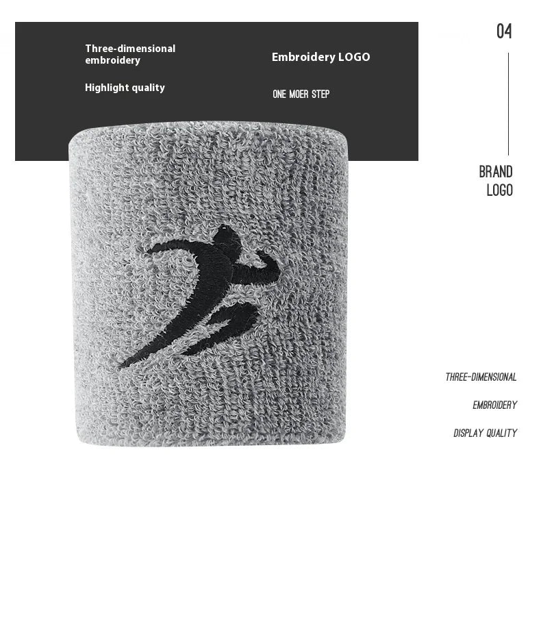 Sports Wristbands for Men Women - Breathable Sweat Absorbing Wrist Support for Running Basketball Tennis Gym Fitness Workout