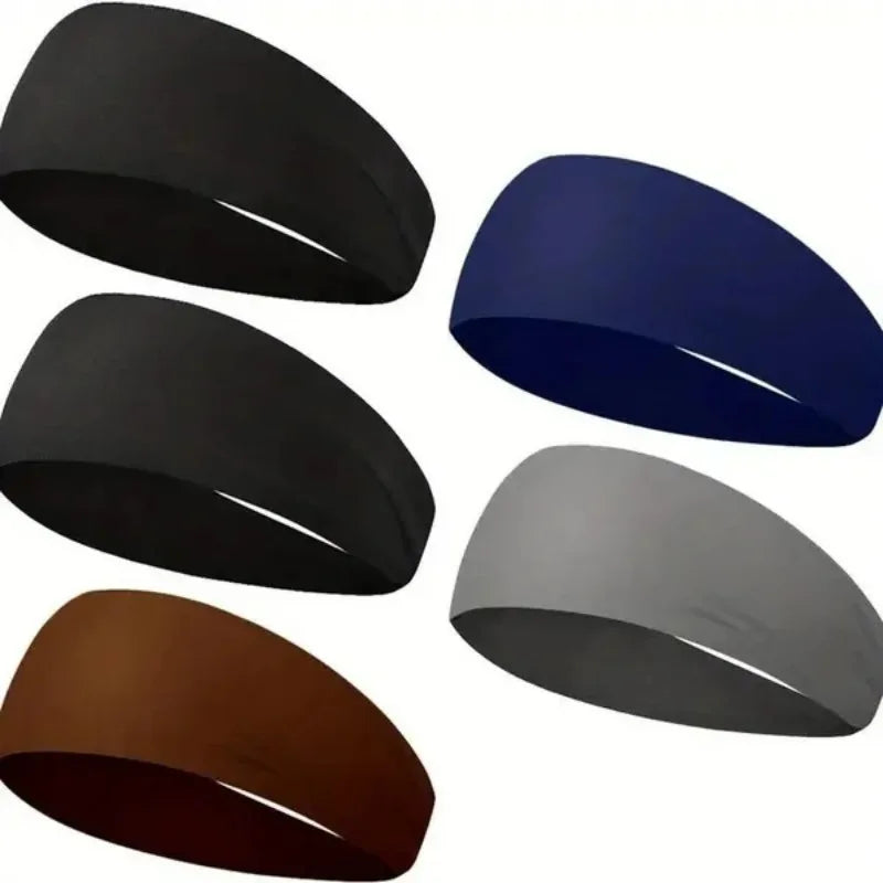 2pcs Sports Sweat - proof Headband, Quick - drying, Breathable and Sweat - absorbing, Essential for Running and Fitness Yoga.