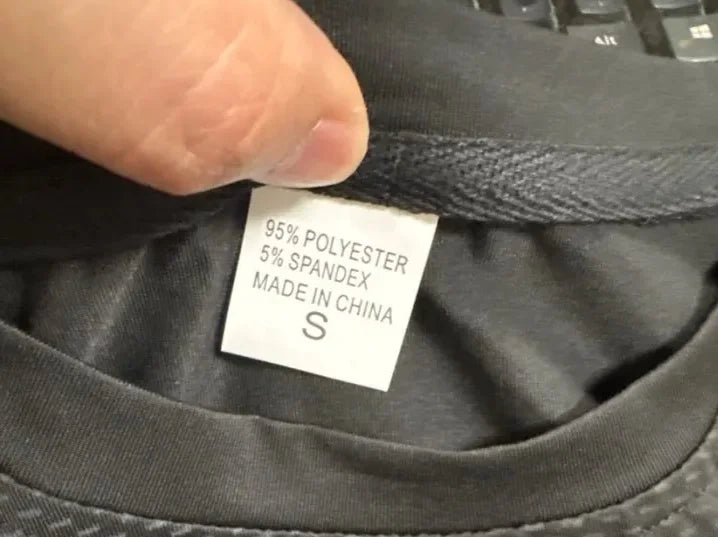 Sports T-shirt, men's tight fitness wear, high elasticity, quick drying, American trendy brand [Chinese size]