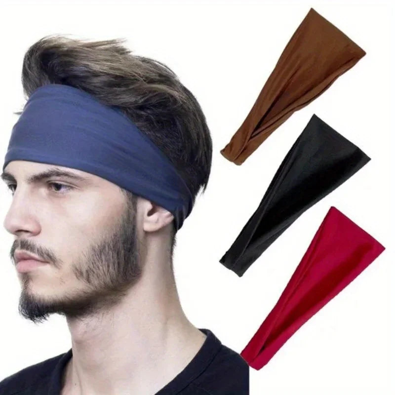 2pcs Sports Sweat - proof Headband, Quick - drying, Breathable and Sweat - absorbing, Essential for Running and Fitness Yoga.